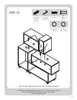 Preview for 19 page of Mainstays MS16-D4-1007-01 Assembly Instructions Manual