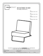 Mainstays MS16-D4-1007-25 Assembly Instructions Manual preview