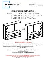 Mainstays MS17-D1-1011-01 Manual preview