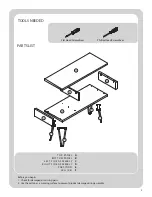 Preview for 2 page of Mainstays MS18-D1-1007-16 Assembly Instructions Manual