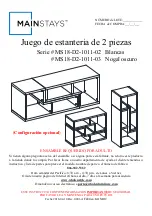 Preview for 17 page of Mainstays MS18-D2-1011-02 Assembly Manual