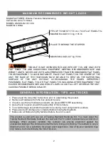 Preview for 2 page of Mainstays MS18-D2-1011-09 Assembly Manual