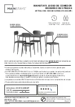 Preview for 9 page of Mainstays MS3336132978 Instruction Booklet