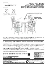 Preview for 9 page of Mainstays MS43-018-042-01 Instruction Booklet