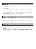 Preview for 2 page of Mainstays MSS129900298079 Assembly And Care Manual