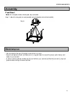 Preview for 7 page of Mainstays MSS129900298079 Assembly And Care Manual