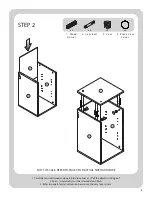 Preview for 8 page of Mainstays STACK MS16-D4-1007-02 Assembly Instructions Manual