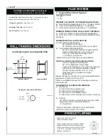 Preview for 3 page of Majestic fireplaces 7TDVP12 Specification Sheet