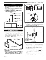 Preview for 5 page of Majestic fireplaces PVS-1 Homeowner'S Installation & Operating Manual