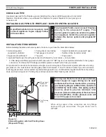 Preview for 28 page of Majestic DV6000 Installation And Operating Instructions Manual