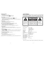 Preview for 13 page of Majestic JB 3710TT/CD/USB/SD Instruction Manual