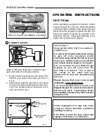 Preview for 8 page of Majestic RFSUV34 Operating Instructions Manual