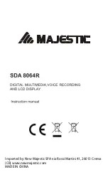 Preview for 30 page of Majestic SDA 8064R Instruction Manual