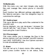 Preview for 62 page of Majestic SILENO 40R FLIP Manual