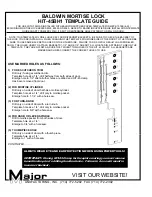 Preview for 17 page of Major Manufacturing HIT-45 Instructions For Installation Manual