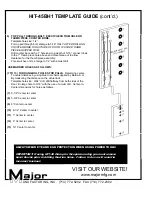 Preview for 18 page of Major Manufacturing HIT-45 Instructions For Installation Manual