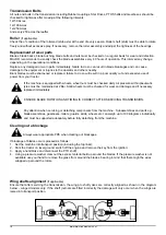 Preview for 22 page of Major CONTOURA MJ76-360 Operator'S Manual And Parts List