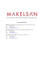 Preview for 36 page of MAKELSAN POWERPACK PRIME SERIES User Manual