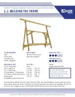 Preview for 4 page of MAKER MADE MASLOW CNC Setting Up