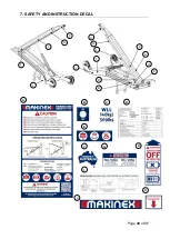 Preview for 30 page of MAKINEX PHT2-140 Operator'S Manual