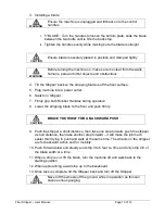 Preview for 10 page of MAKINEX VS-125 Operator'S Manual