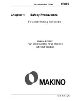 Preview for 9 page of Makino EDGE-2 Preinstallation Manual