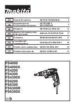 Preview for 1 page of Makita 0088381600842 Instruction Manual