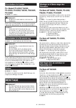 Preview for 23 page of Makita 0088381600842 Instruction Manual