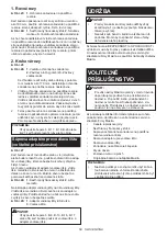 Preview for 58 page of Makita 0088381651882 Instruction Manual