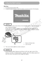 Preview for 26 page of Makita 0088381724142 Instruction Manual