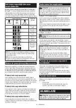 Preview for 73 page of Makita 0088381727976 Instruction Manual