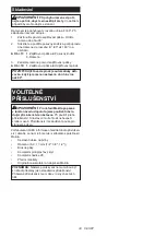 Preview for 33 page of Makita 0088381728928 Instruction Manual