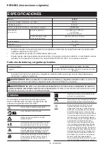 Preview for 76 page of Makita 0088381757904 Instruction Manual