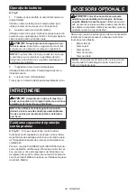 Preview for 38 page of Makita 0088381822879 Instruction Manual