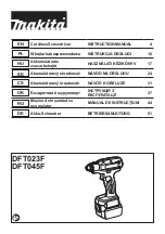 Preview for 1 page of Makita 0088381836746 Instruction Manual