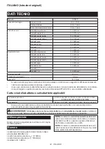 Preview for 34 page of Makita 0088381873161 Instruction Manual