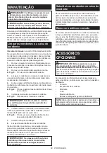 Preview for 50 page of Makita 0088381876377 Instruction Manual