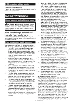 Preview for 9 page of Makita 0088381894937 Instruction Manual