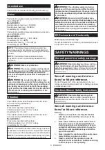 Preview for 6 page of Makita 0088381897877 Instruction Manual