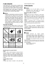 Preview for 21 page of Makita 2414NB Manual