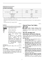 Preview for 2 page of Makita 4100NH2X Instruction Manual