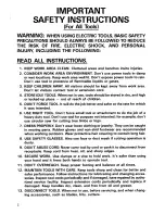 Preview for 2 page of Makita 6703D Instruction Manual