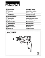 Makita 6802BV Instruction Manual preview