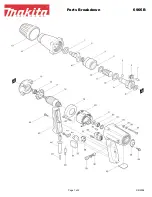 Makita 6905B Parts Breakdown preview