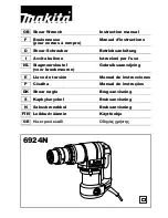 Preview for 1 page of Makita 6924N Instruction Manual