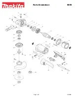 Makita 9069 Parts Breakdown preview