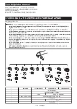 Preview for 122 page of Makita 9556HNR Instruction Manual