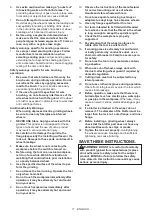 Preview for 11 page of Makita 9565CVRKD Instruction Manual