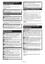 Preview for 15 page of Makita 9565CVRKD Instruction Manual