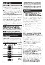 Preview for 23 page of Makita AC001G Instruction Manual